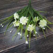 Букет білих квіток 32 см.