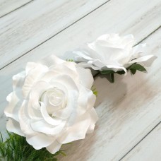 Роза біла 10 см.