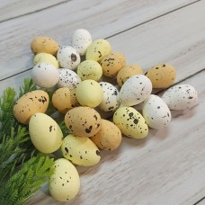 Набір яєць мікс 24 шт. 3.5 см.
