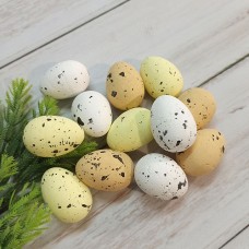 Набір яєць мікс 12 шт. 4 см.
