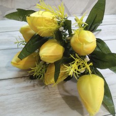 Букет жовтих тюльпанів 33 см.