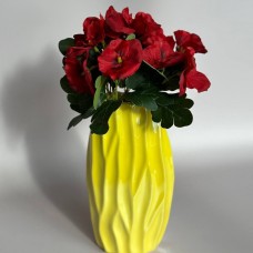 Букет "Братчики" червоні 32 см. 14 квіток діаметром 7 см.