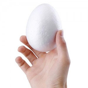 Яйце пінопластове 15 см.